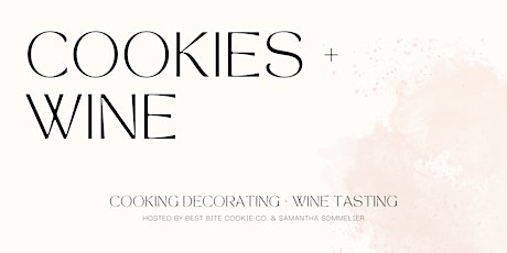 Cookies + Wine