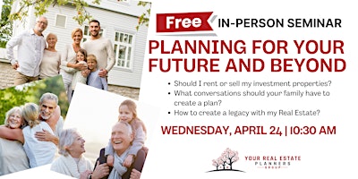 Hauptbild für Planning For Your Future and Beyond (LUNCH AND LEARN)