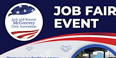 Primaire afbeelding van Jack and Ronnie McGreevey Civic Association Job Fair