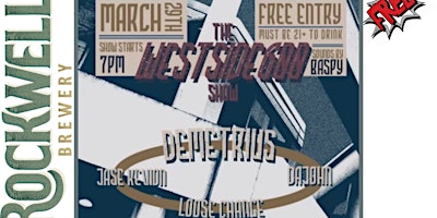 Hauptbild für WestSide600 Show - Frederick Local Music Showcase Featuring Hip-Hop LIVE