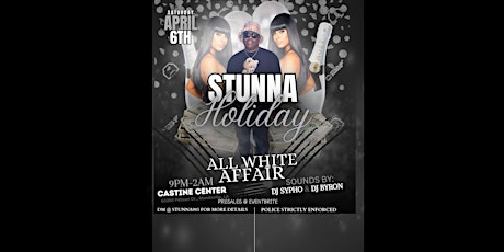 Stunna Holiday All White Affair