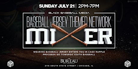 Black Baseball Media: Baseball Jersey Themed Network Mixer