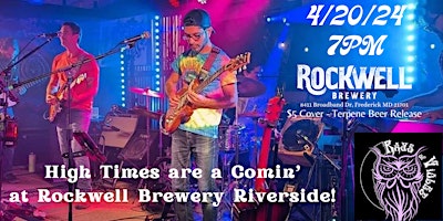 Hauptbild für Rays of Violet 4/20 @ Rockwell Brewery Riverside