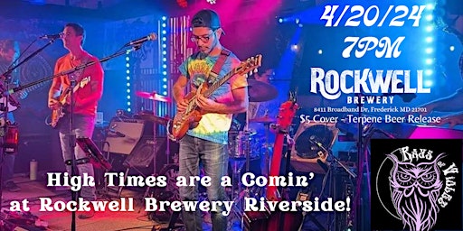 Imagem principal do evento Rays of Violet 4/20 @ Rockwell Brewery Riverside