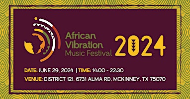 Imagem principal do evento African Vibration Music Festival