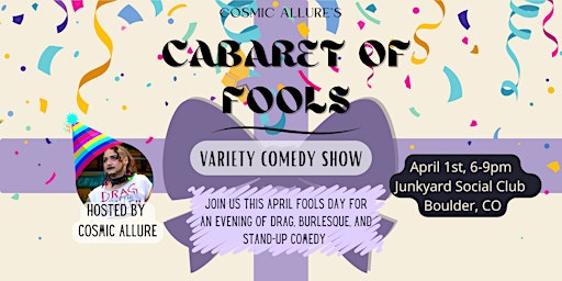 Cosmic Allure's Cabaret of Fools primary image