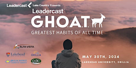Image principale de Leadercast Lake Country - G.H.O.A.T. - Greatest Habits of All Time