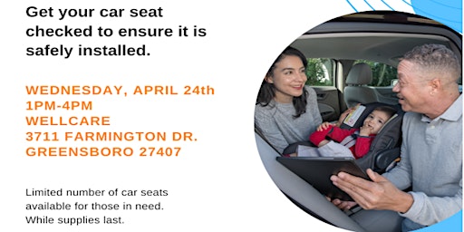 Immagine principale di Car Seat Safety Check Event 