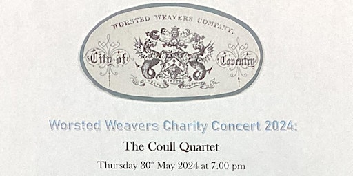 Hauptbild für Worsted Weavers Charity Concert 2024: The Coull Quartet