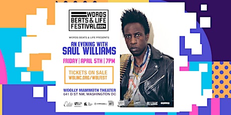 Imagen principal de An Evening With SAUL WILLIAMS