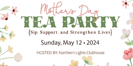 A Mother's Day Tea Party  in Ely