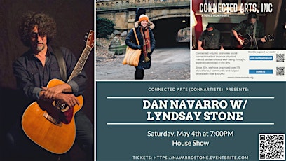 Imagem principal de Dan Navarro w/ Lyndsay Stone: House Show in Southbury, CT