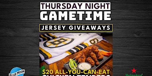 Hauptbild für Thursday Night Jersey Giveaway and All-You-Can-Eat Chicken Tenders