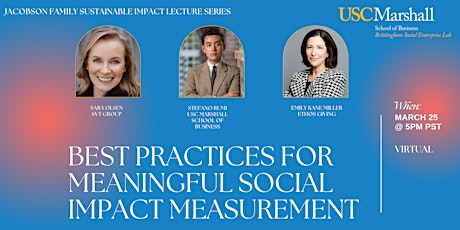 Best Practices for Meaningful Social Impact Measurement