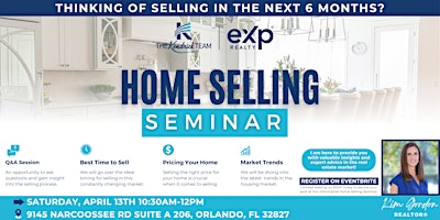 April Home Selling Seminar primary image