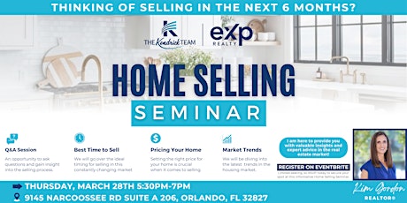 March Home Selling Seminar