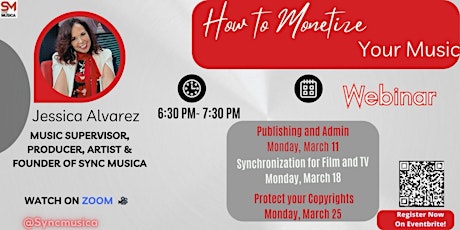 How To Monetize Your Music Webinar