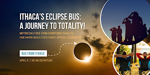 Ithaca's Eclipse Bus: A Journey to Totality! primary image