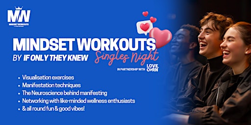 Primaire afbeelding van Mindset Workouts: Singles Night (Wellbeing Event)