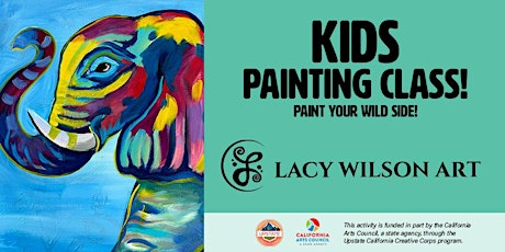 Abstract Elephant - Kids Paint Night