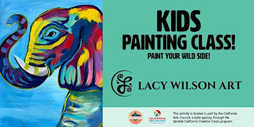 Immagine principale di Abstract Elephant - Kids Paint Night 