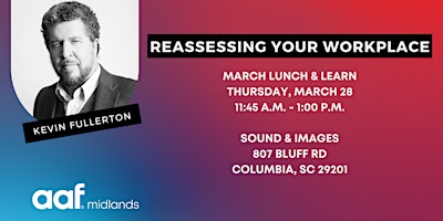 Image principale de March Lunch & Learn with Kevin Fullerton