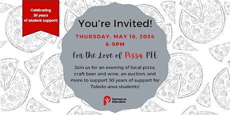 For the Love of PIE - 30th Anniversary Fundraiser
