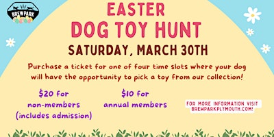 Primaire afbeelding van Easter Dog Toy Hunt