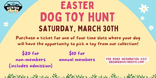 Easter Dog Toy Hunt primary image