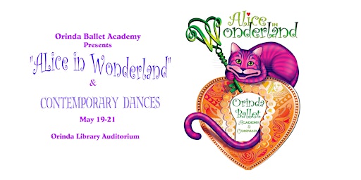Imagem principal do evento "Alice in Wonderland"  &  Contemporary Dances