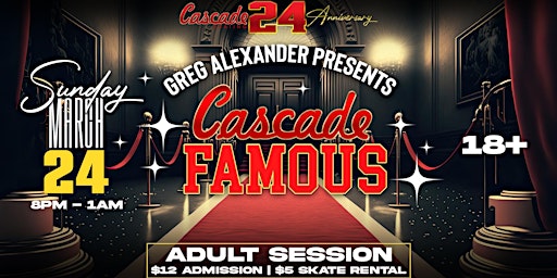 Immagine principale di Greg Alexander Presents Cascade Famous 