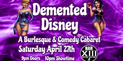 Primaire afbeelding van Demented Disney: a Burlesque & Comedy Cabaret