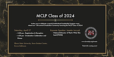 Hauptbild für MCLP Class of 2024 Graduation