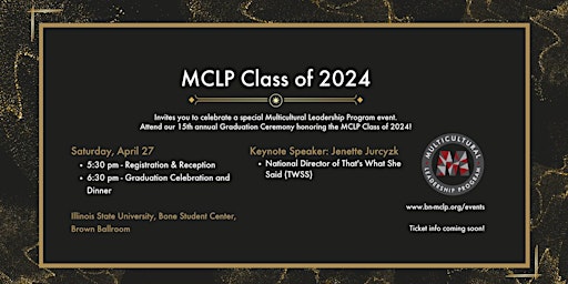 Immagine principale di MCLP Class of 2024 Graduation 