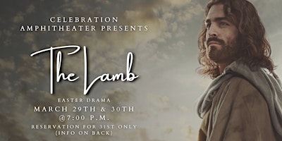 Imagem principal do evento “The Lamb” Live Outdoor Easter Drama
