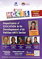 Primaire afbeelding van Sixth Annual Haitian Creative and Cultural Industrie Symposium