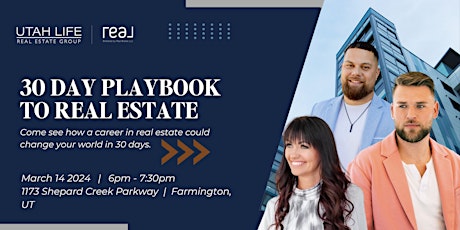 30 Day Playbook to a Real Estate Career