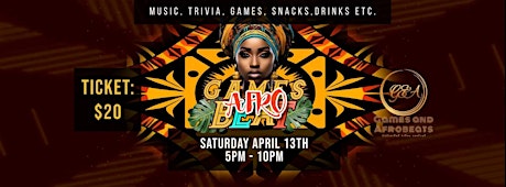 Games and Afrobeats Spring Event