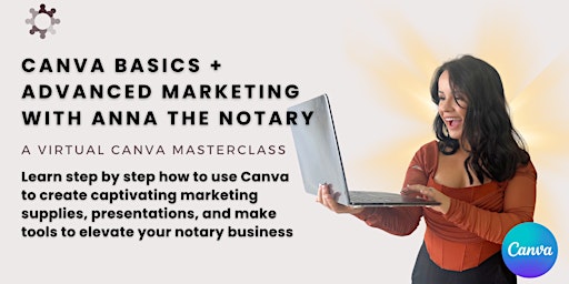 Canva Basics + Advanced Marketing for Notaries  primärbild
