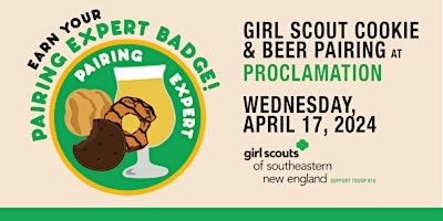 Girl Scout Cookie & Beer Pairing primary image