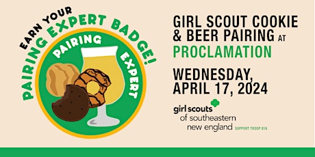 Girl Scout Cookie & Beer Pairing