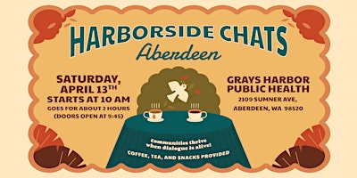 Primaire afbeelding van Harborside Chats: Aberdeen (Pearsall Building)