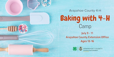 Primaire afbeelding van Baking With 4-H Camp