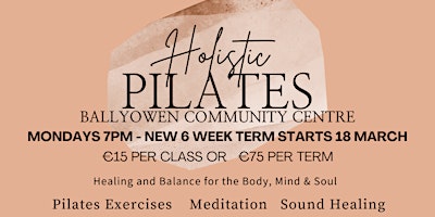 Hauptbild für Weekly Holistic Pilates Classes