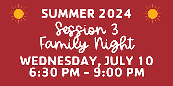 Session 3 Family Night 2024