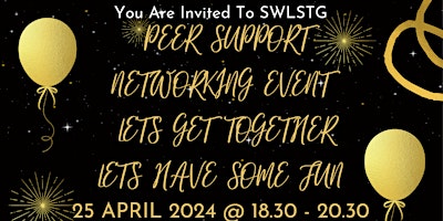 Imagem principal do evento SWLSTG PEER SUPPORT NETWORKING TEAM EVENT