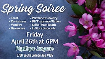 Hauptbild für Spring Soiree at Mystique Lingerie