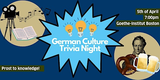 Immagine principale di German Culture Trivia Night 