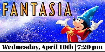 Primaire afbeelding van Classic Cinema: Walt Disney’s Masterpiece “Fantasia” (1940) 7:20 pm