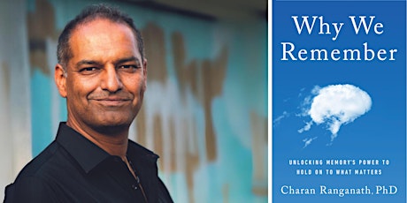 Charan Ranganath: Why We Remember [VIRTUAL EVENT] primary image